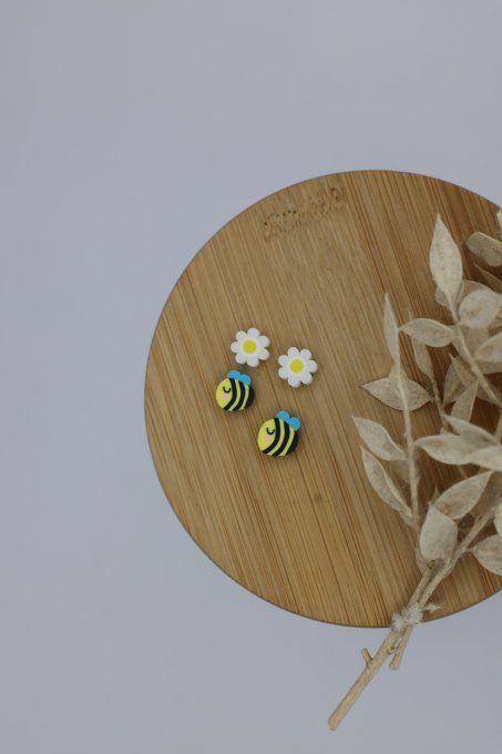  Stoppeurs de mailles - Abeilles & fleurs