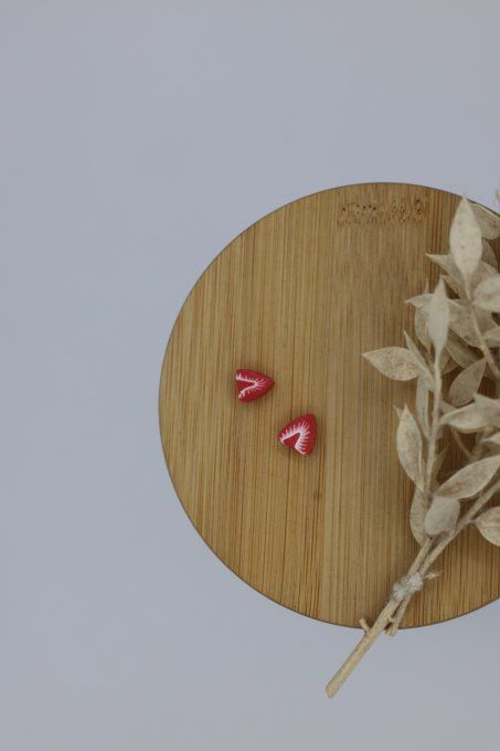  Stoppeurs de mailles - Petites aiguilles - Tranches de fraises