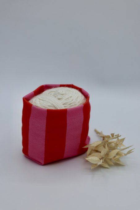 Cho7 - Rayures rouges & roses