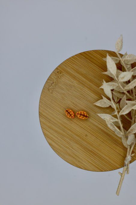  Stoppeurs de mailles - Feuilles orange