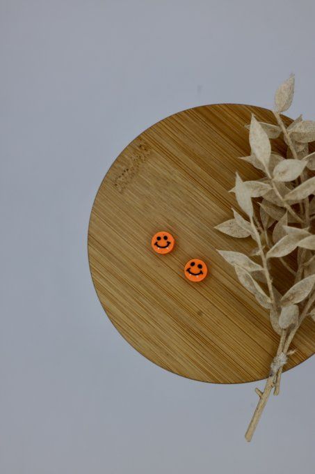  Stoppeurs de mailles - Smiley orange