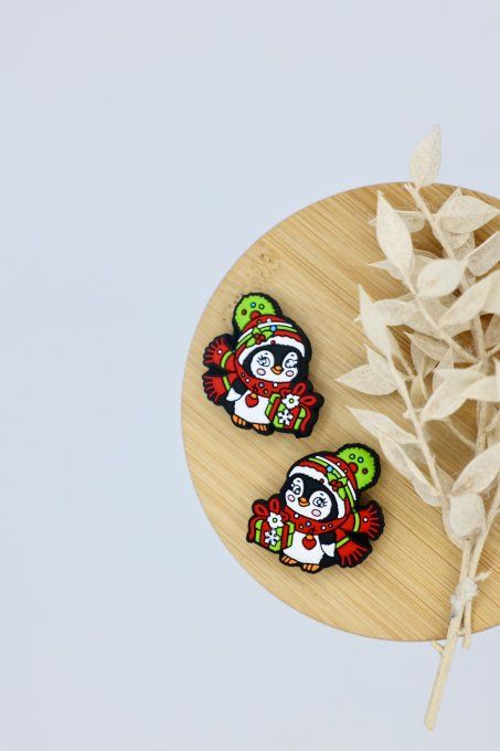 Stoppeurs de mailles - Pingouin de Noël