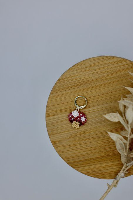 Marqueurs tissés à la main - Champignon