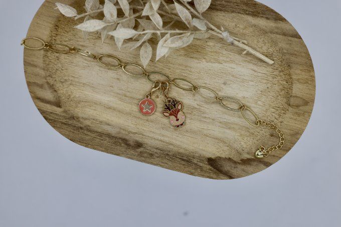 Compte-rangs bracelet - Cerf