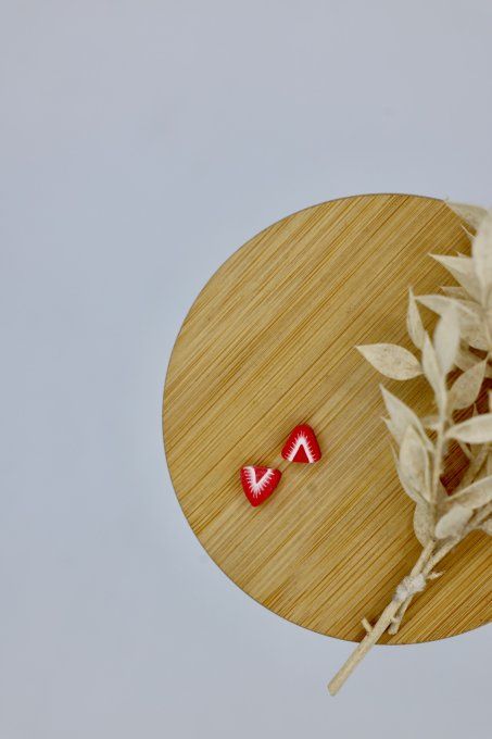  Stoppeurs de mailles - Petites aiguilles - Tranche de fraises