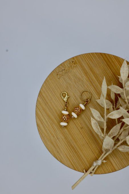 Marqueurs (plaqué or) - Boule