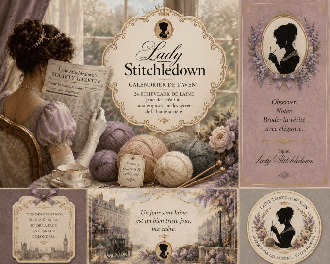 Calendrier de l'Avent - Lady Stitchledown