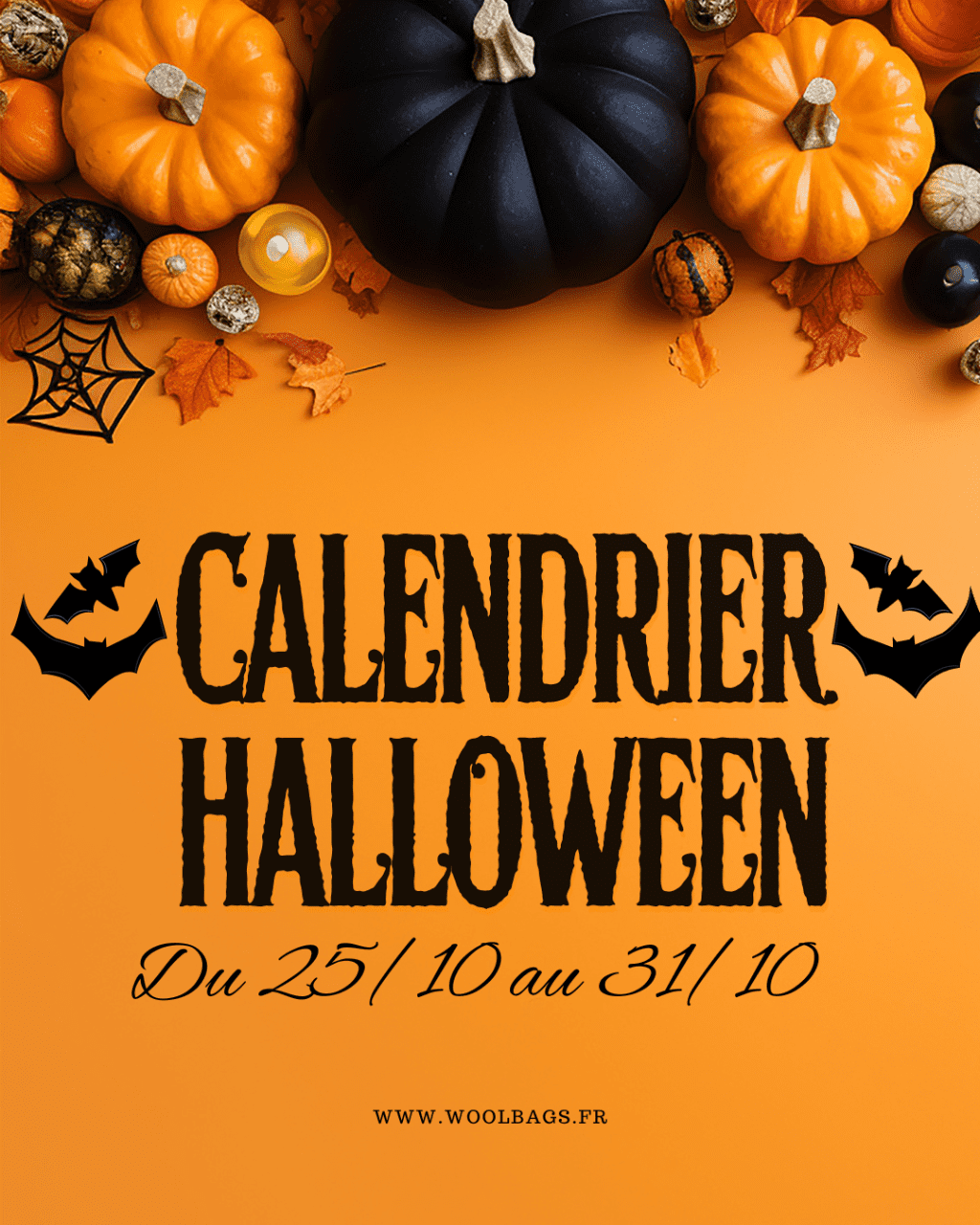 Calendrier d’Halloween 2025