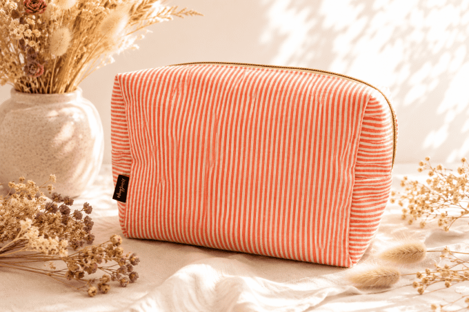 La Trousse Rectangulaire - L'orange