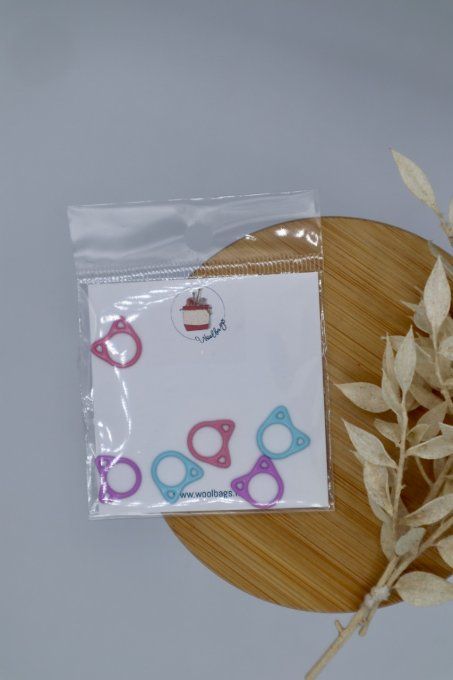 Marqueurs - Lot de 6 marqueurs "Chats"