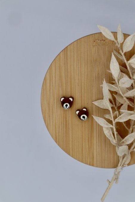  Stoppeurs de mailles - Petites aiguilles - Ours brun