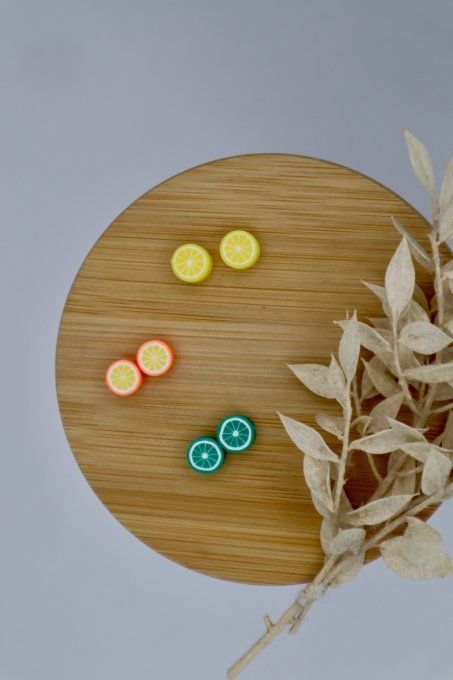  Stoppeurs de mailles - Petites aiguilles - Agrumes