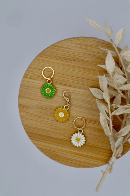 Marqueurs - Lot de 3 - Marguerites 