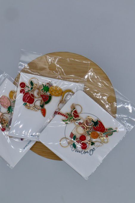 Marqueurs - Lot de 7 - fruits
