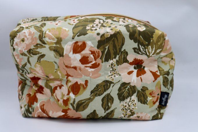La Trousse Rectangulaire - Fleurs vintage