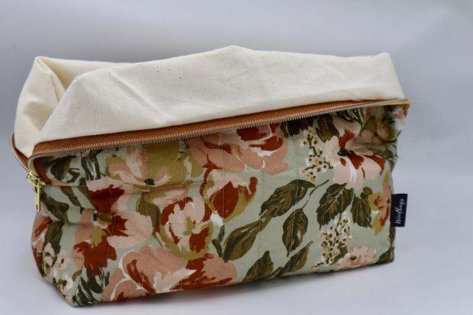 La Trousse Rectangulaire - Fleurs vintage