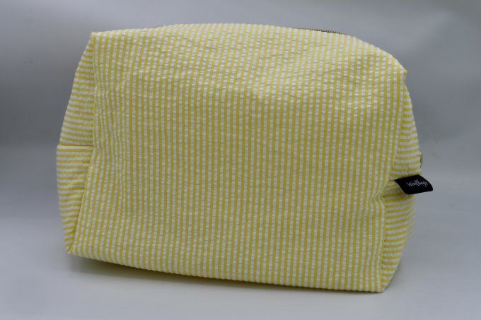 La Trousse Rectangulaire - La rayure jaune