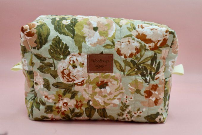 La Trousse Rectangulaire - Fleurs vintage