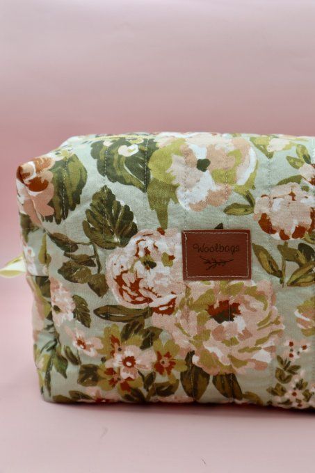 La Trousse Rectangulaire - Fleurs vintage
